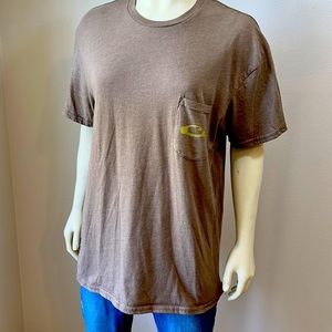 Drake Waterfowl Men’s Large Heathered Brown T-Shirt